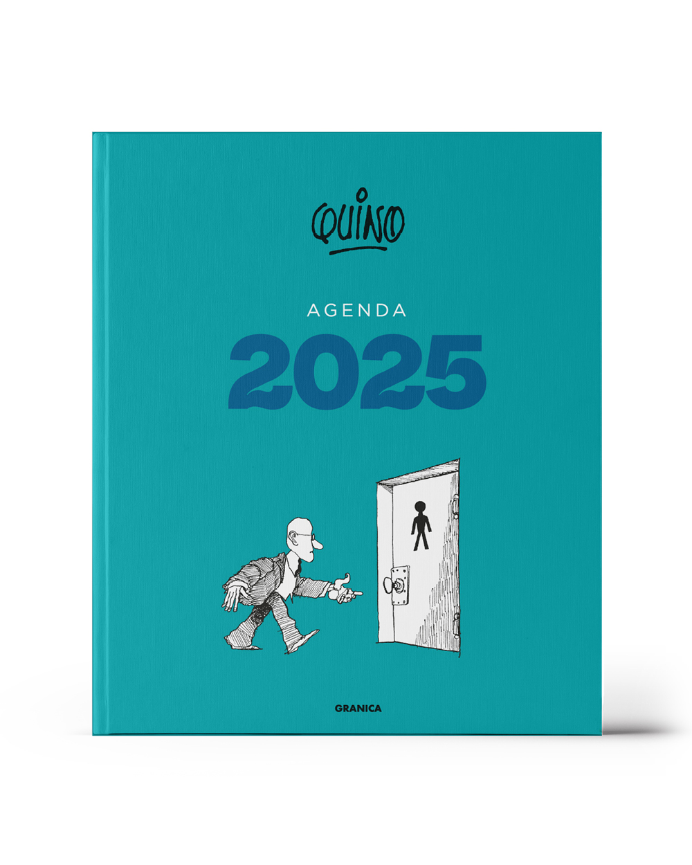 Quino 2025, Agenda Encuadernada Turquesa